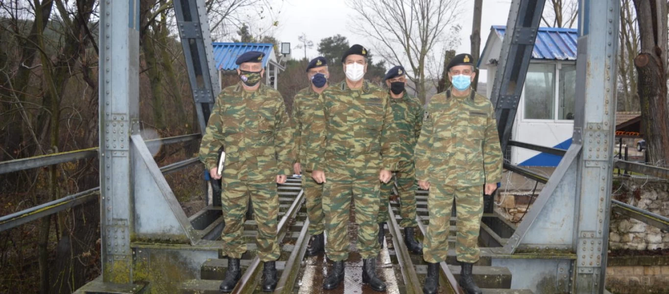 Α/ΓΕΣ Χ.Λαλούσης: Επιθεώρηση στα φυλάκια στον Έβρο (φώτο)